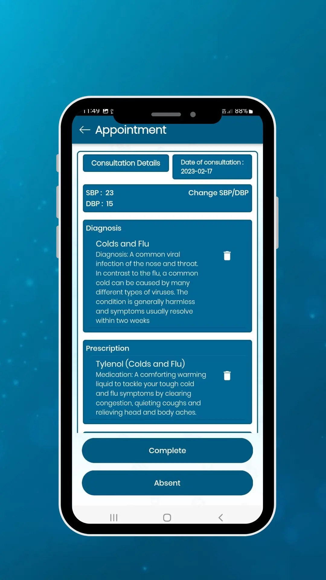 Healthguider Diagnosis 2